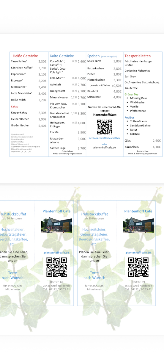 Speisekarte photo 2