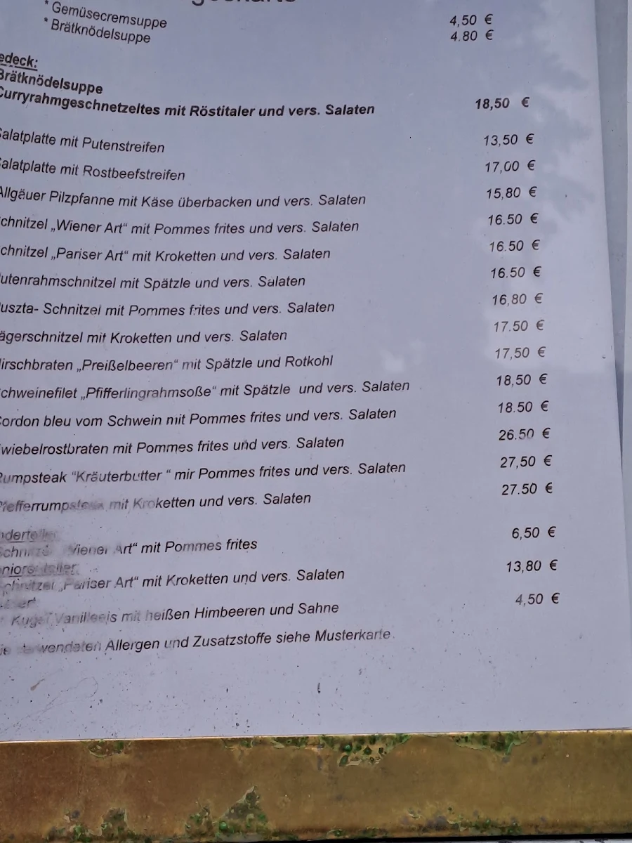 Speisekarte photo 4