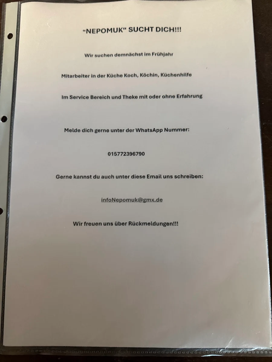 Speisekarte photo 2