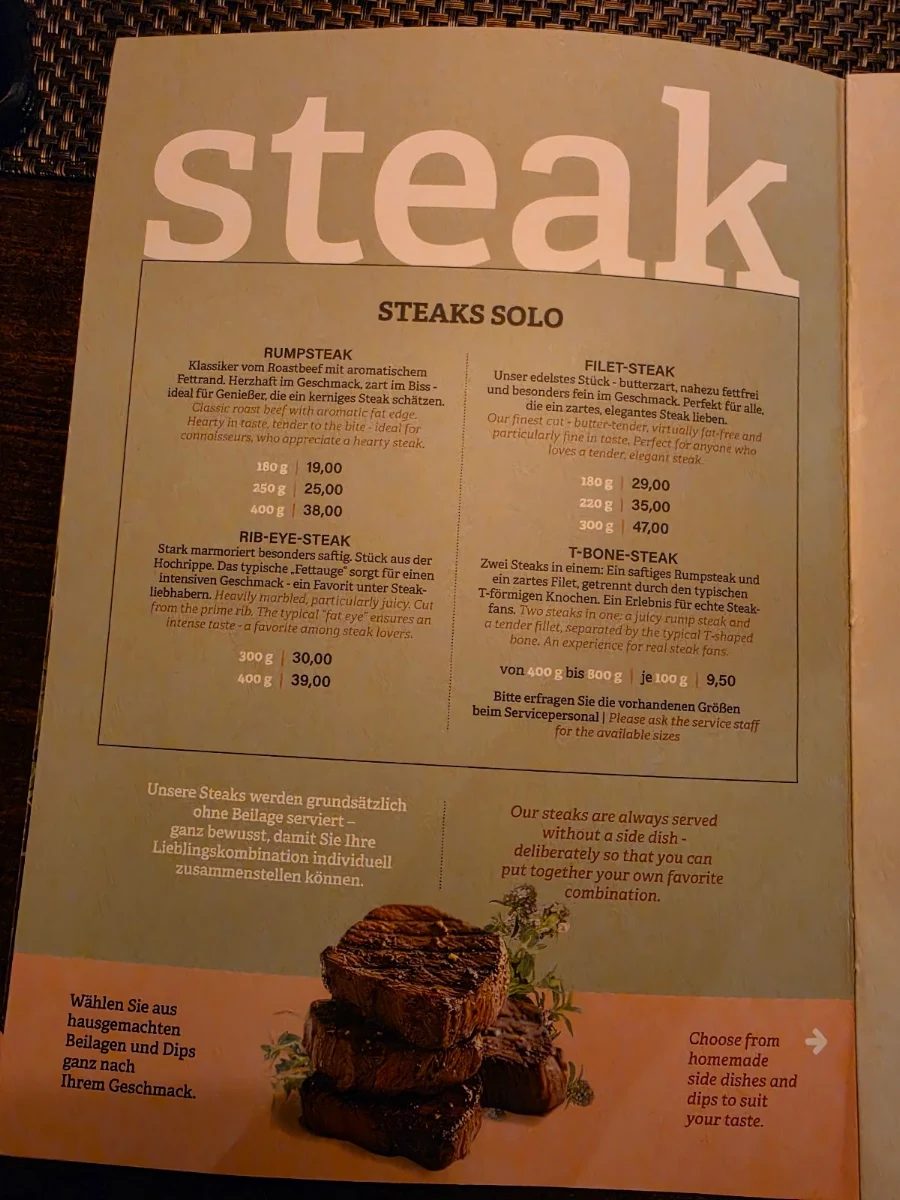 Speisekarte photo 3