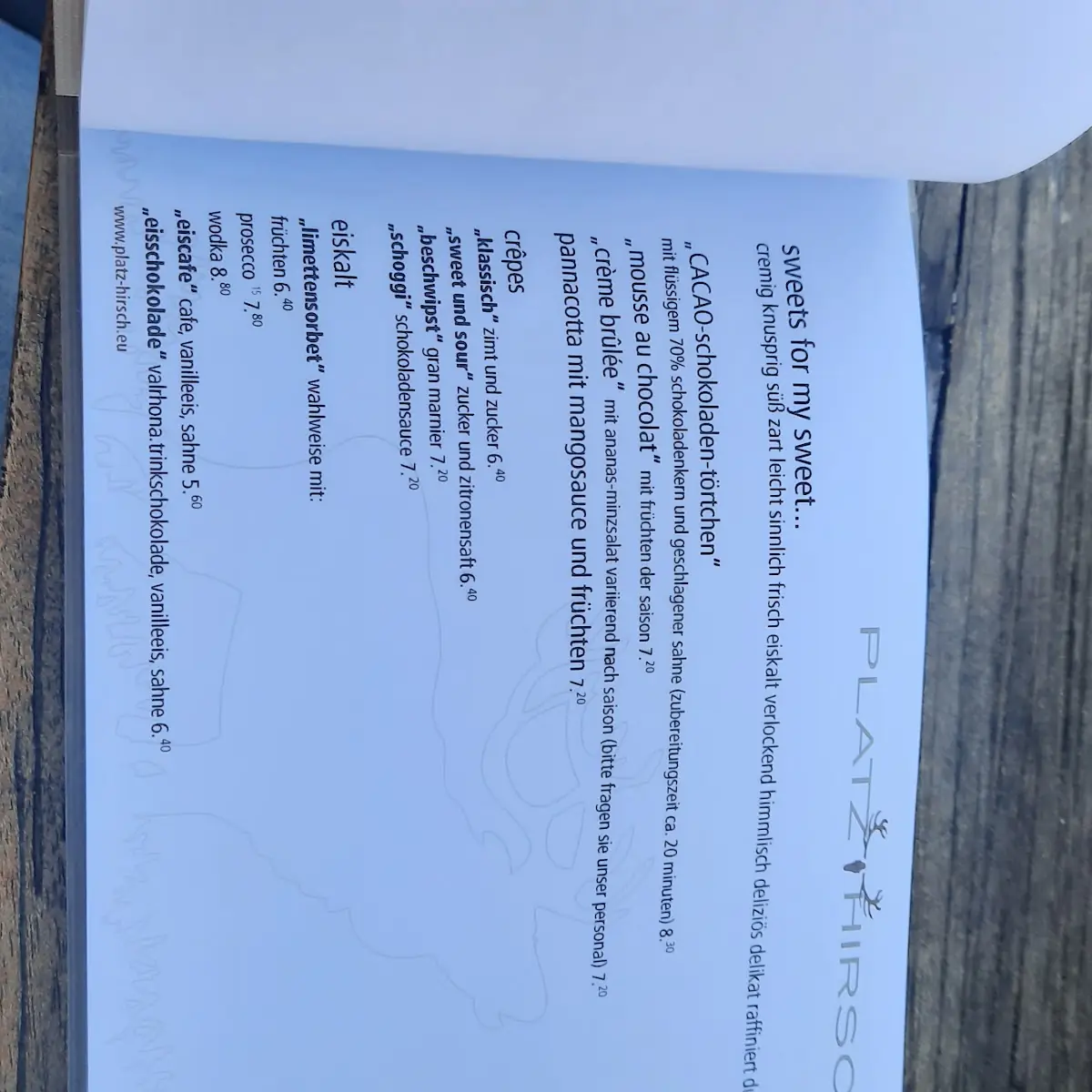 Speisekarte photo 2