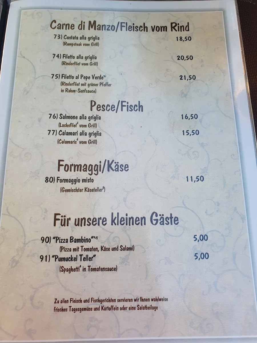 Speisekarte photo 2