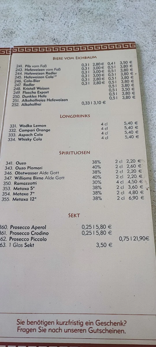 Speisekarte photo 5
