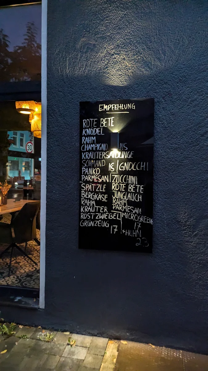 Speisekarte, Altes Brauhaus Bielefeld