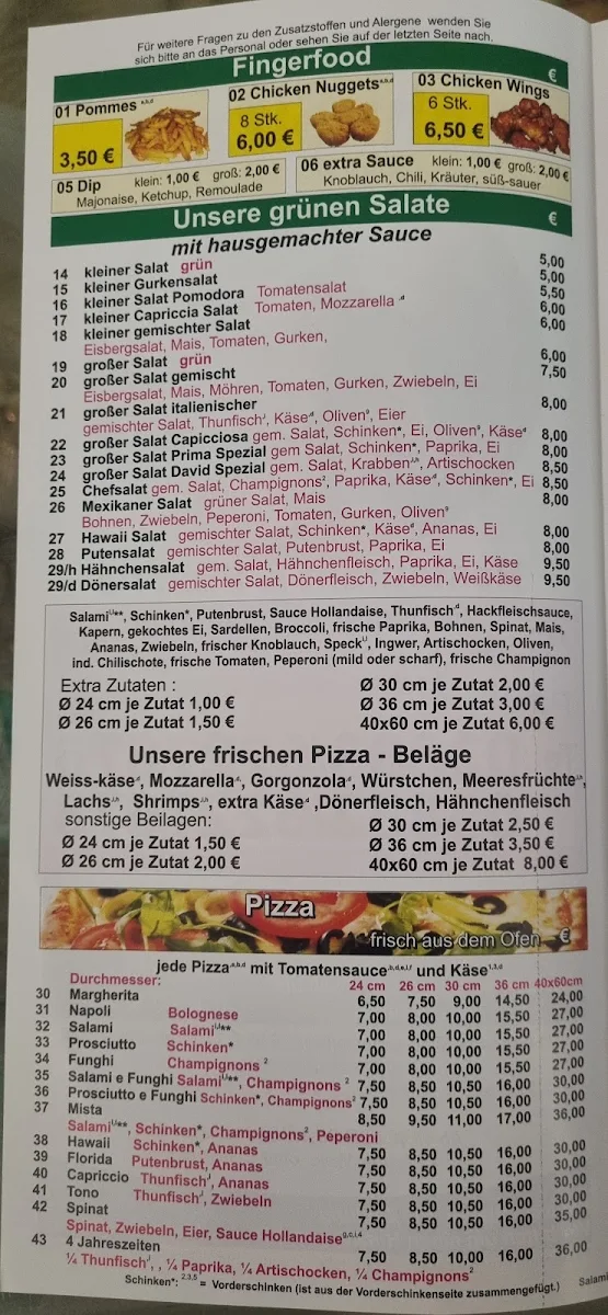 Speisekarte photo 2