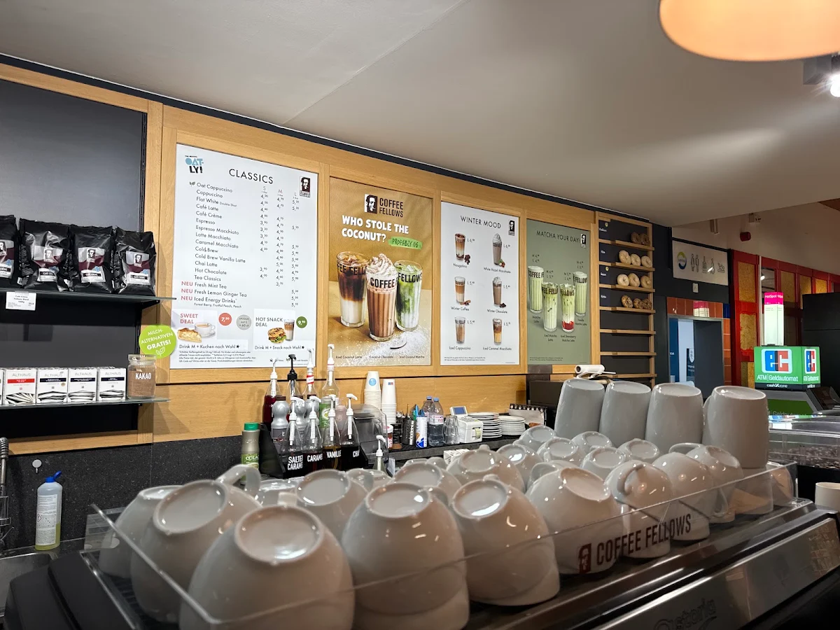 Speisekarte, Coffee Fellows - Kaffee, Bagels, Frühstück