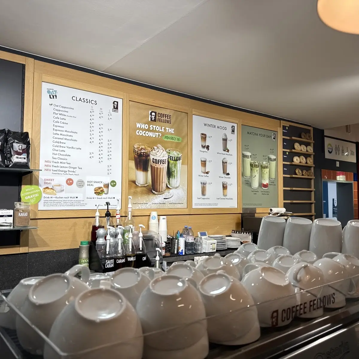 Atmosphäre, Coffee Fellows - Kaffee, Bagels, Frühstück