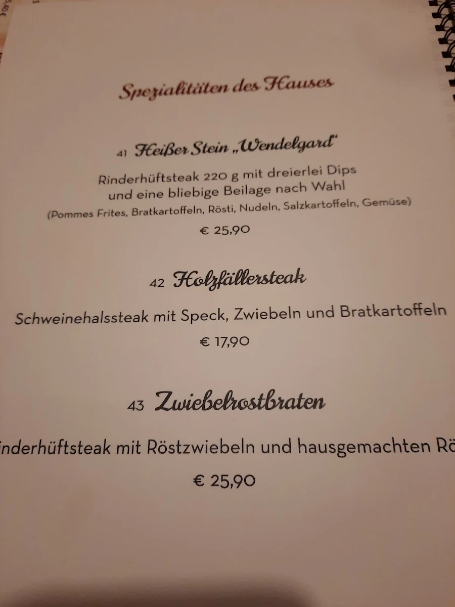 Speisekarte photo 5
