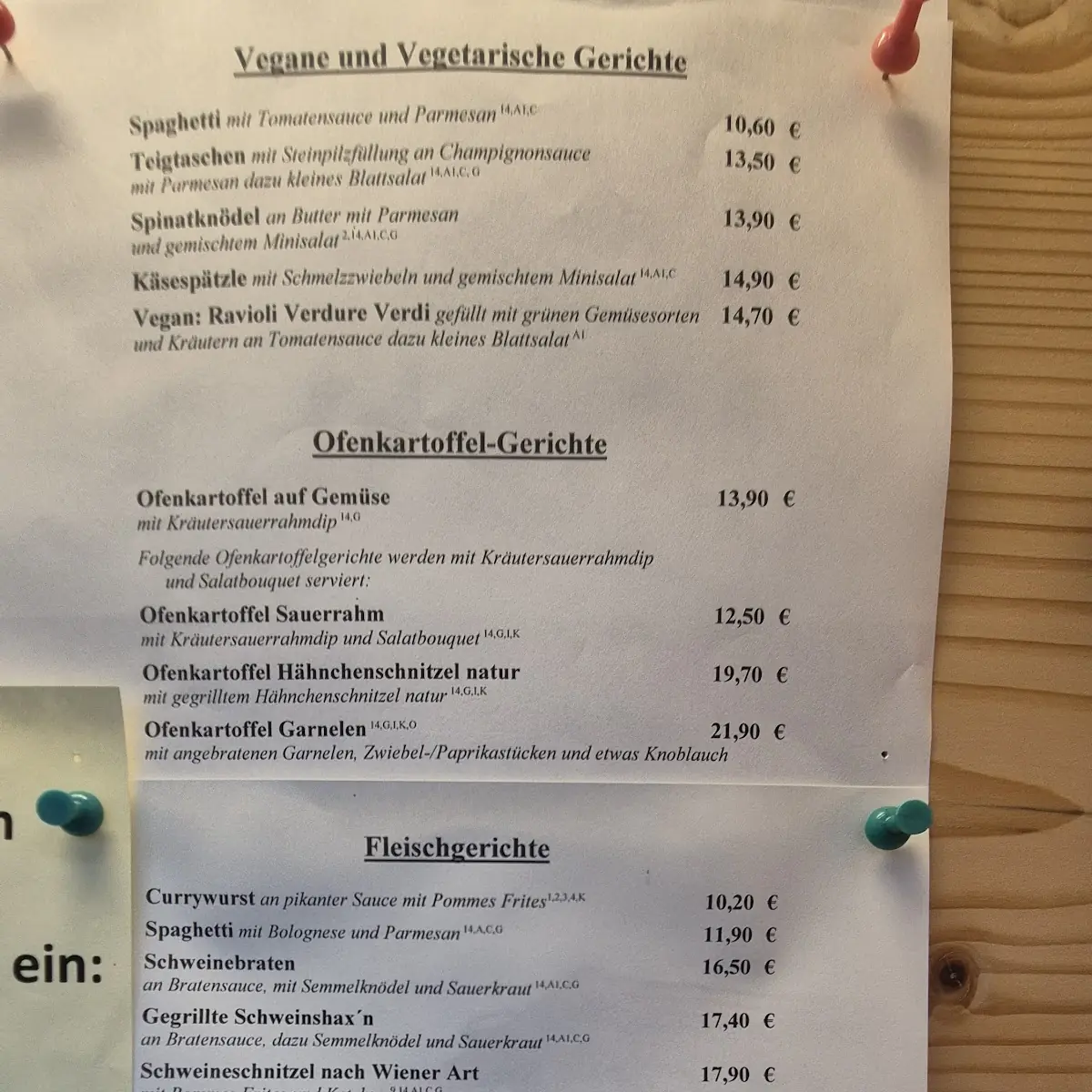 Speisekarte photo 10