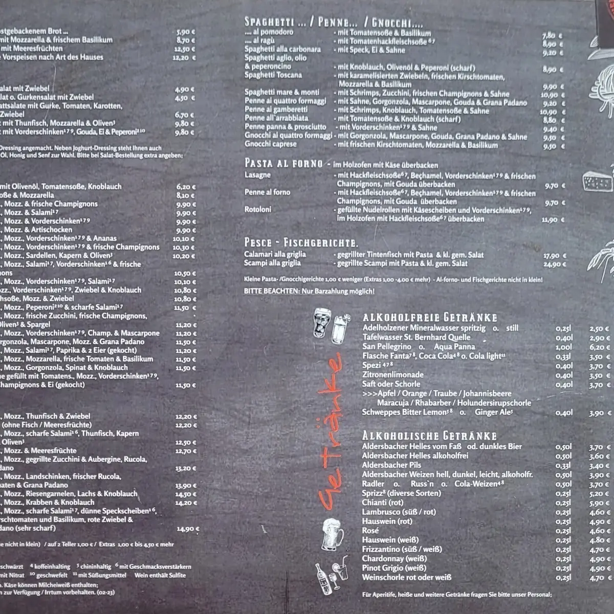Speisekarte photo 3