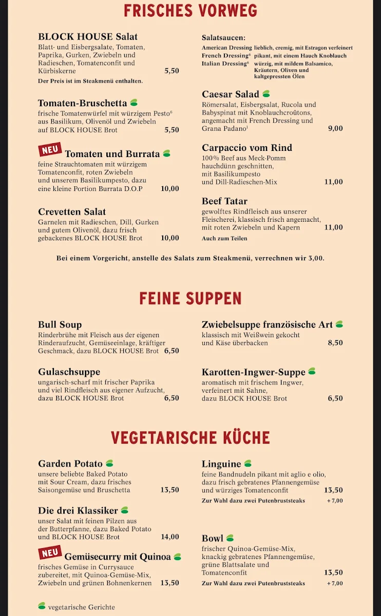 Speisekarte photo 1