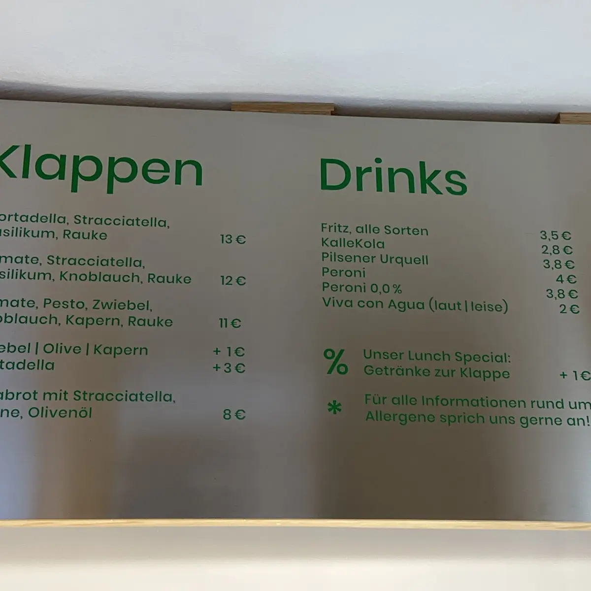 Speisekarte photo 1