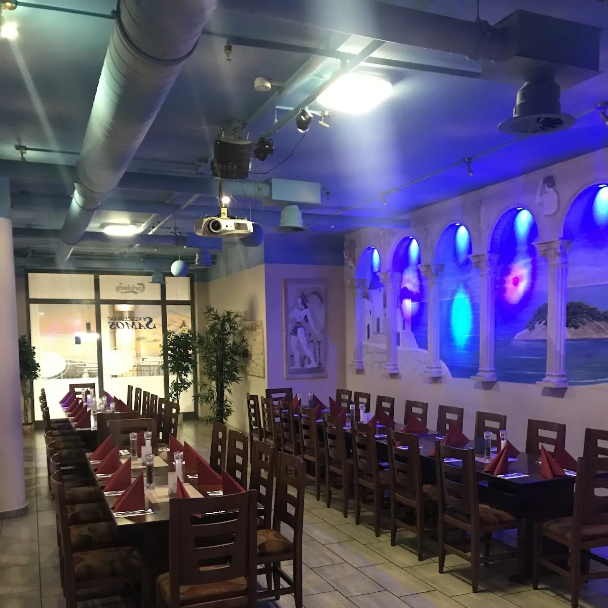 Atmosphäre, Restaurant Samos