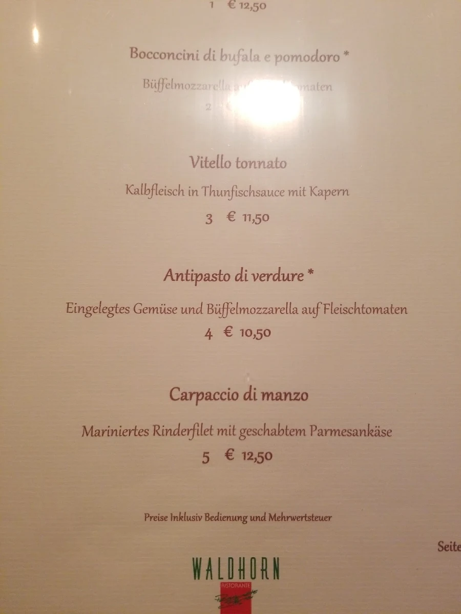 Speisekarte photo 1