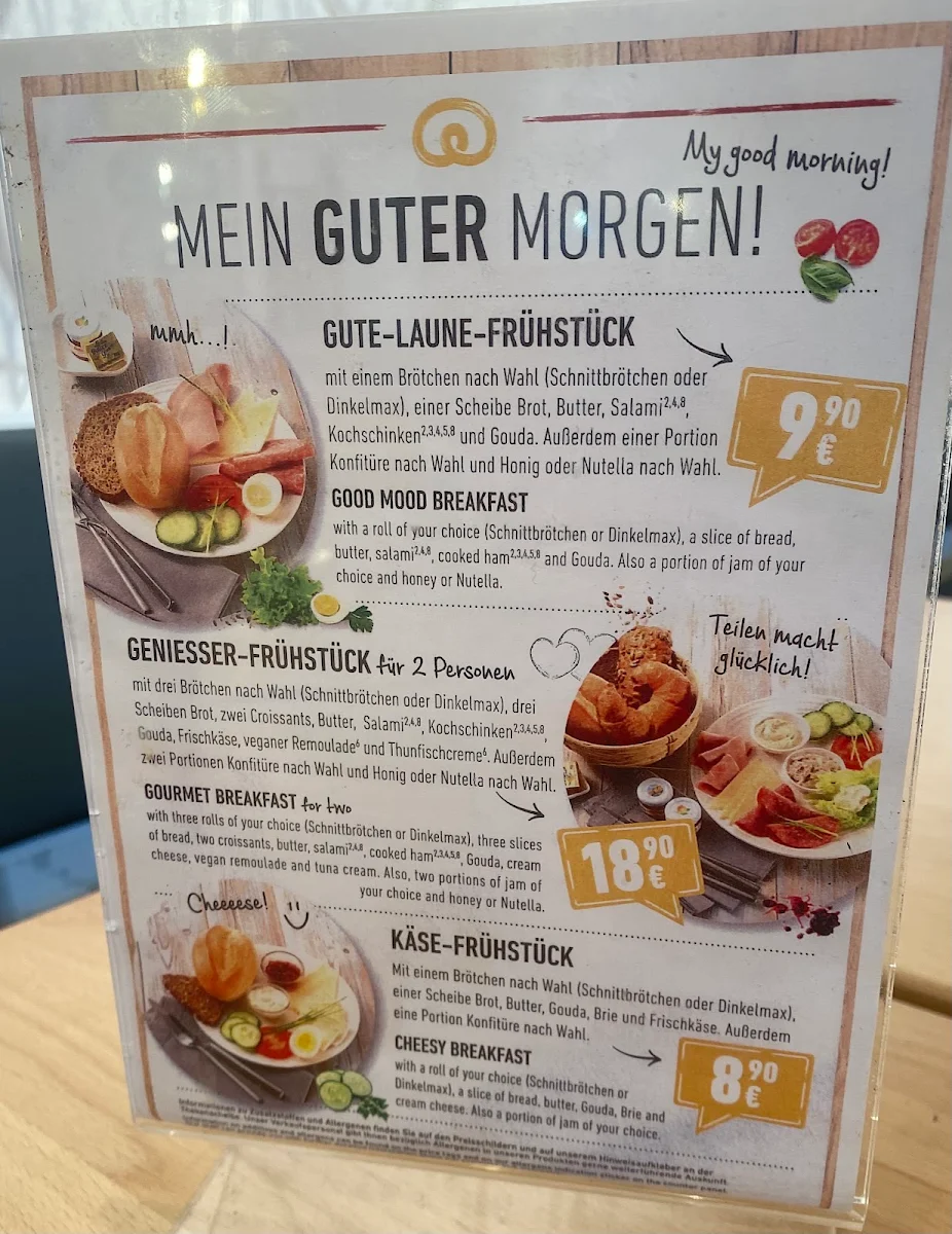 Speisekarte photo 1