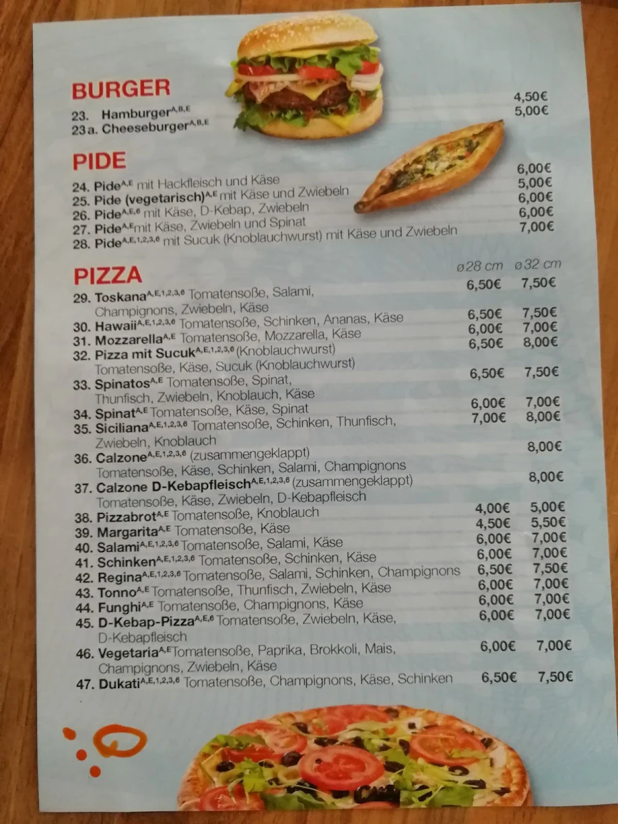 Speisekarte photo 2