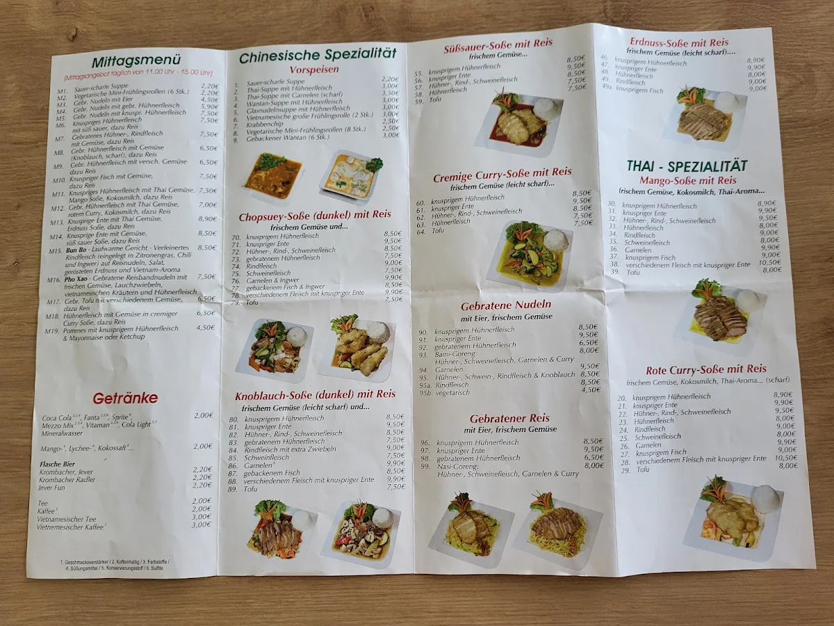 Speisekarte photo 3