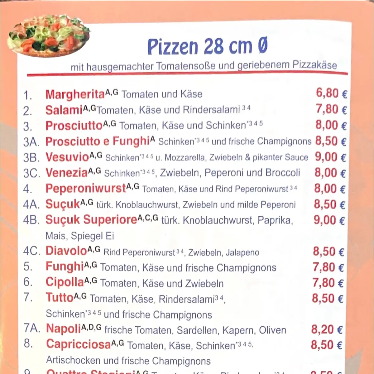 Speisekarte photo 9