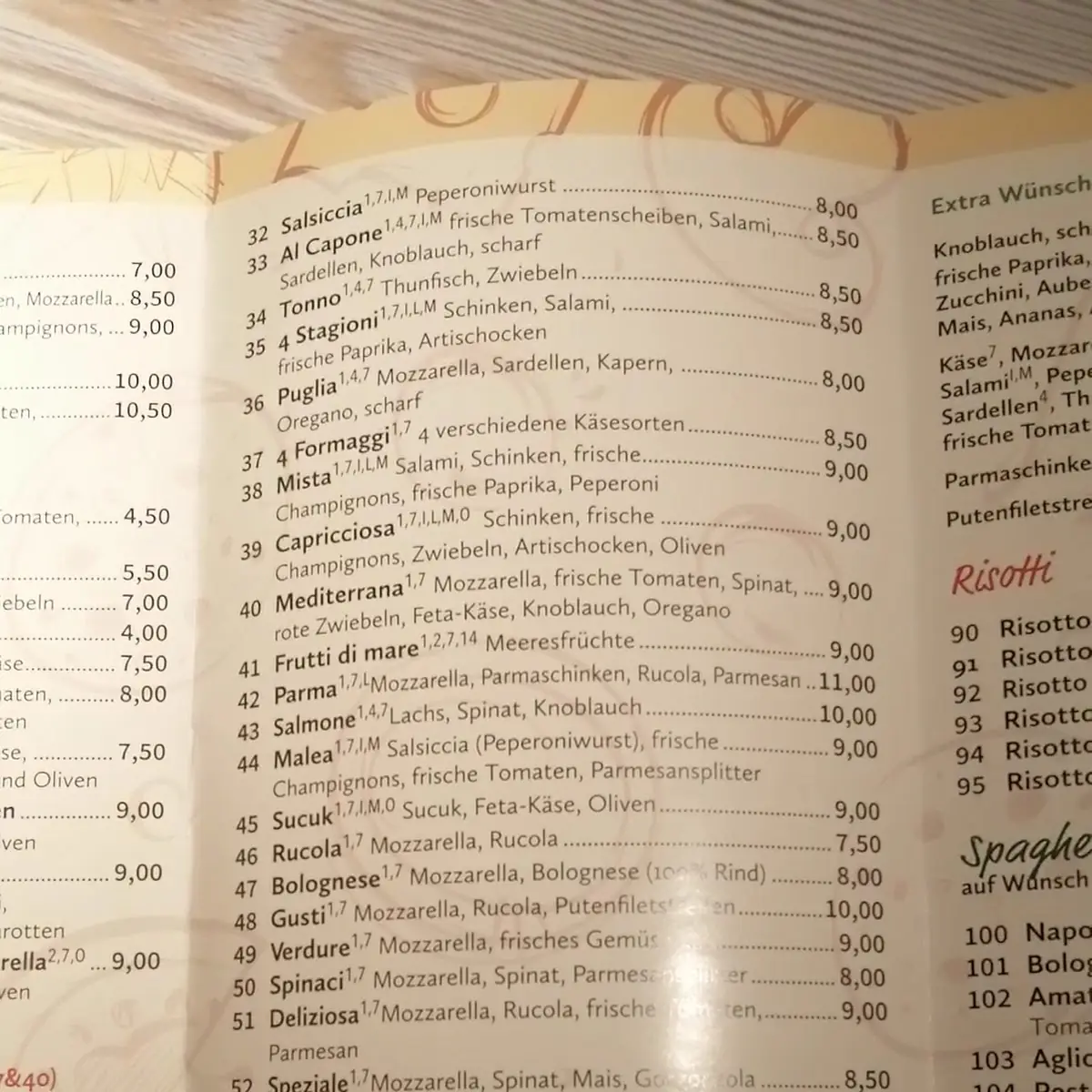 Speisekarte photo 2