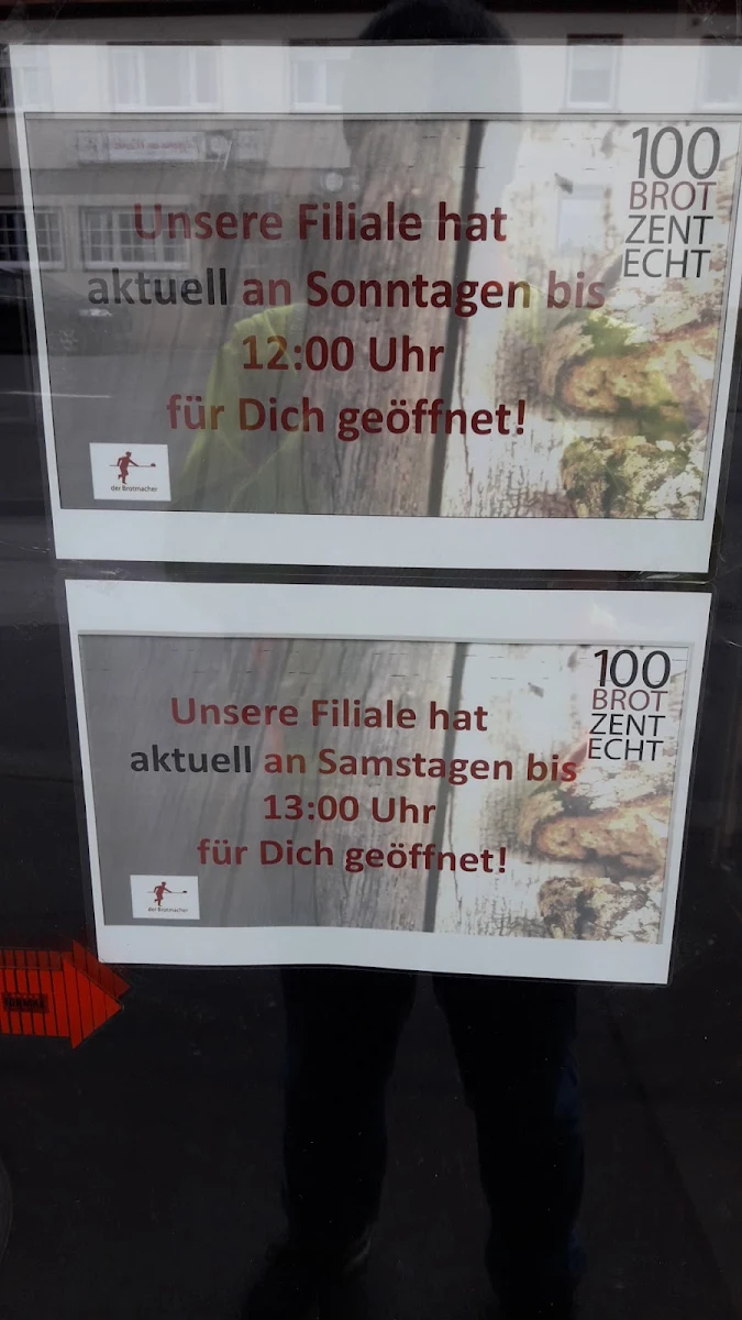 Speisekarte, Bäckerei, Konditorei, Café, Mömlingen "der Brotmacher"