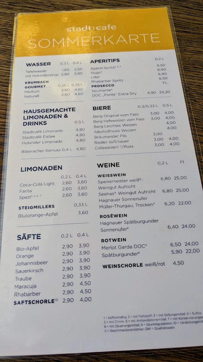 Speisekarte photo 2
