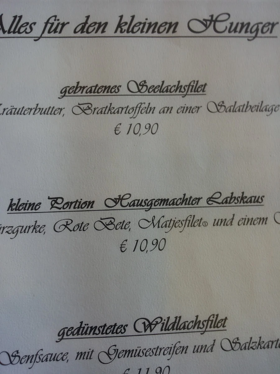 Speisekarte photo 1