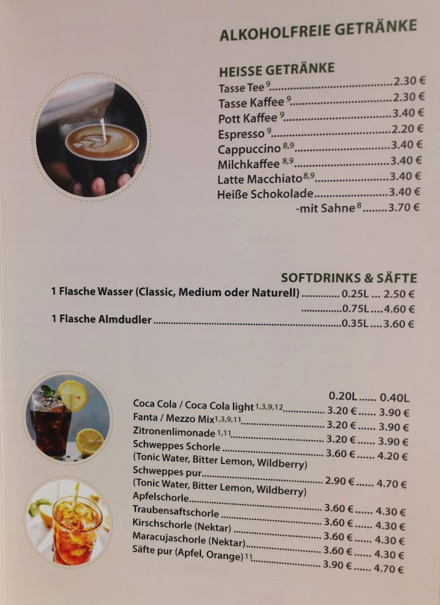 Speisekarte photo 1