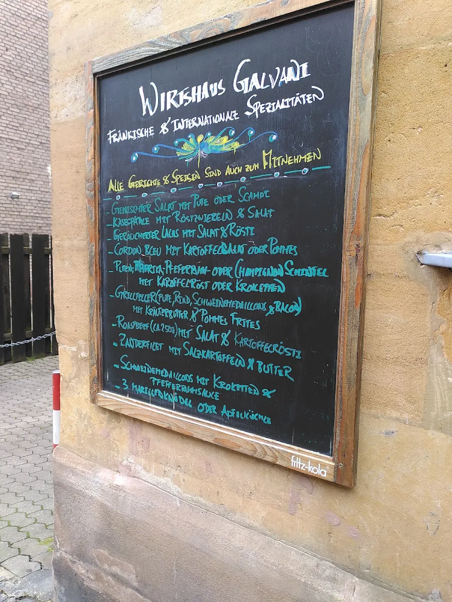 Speisekarte, Das Südlokal