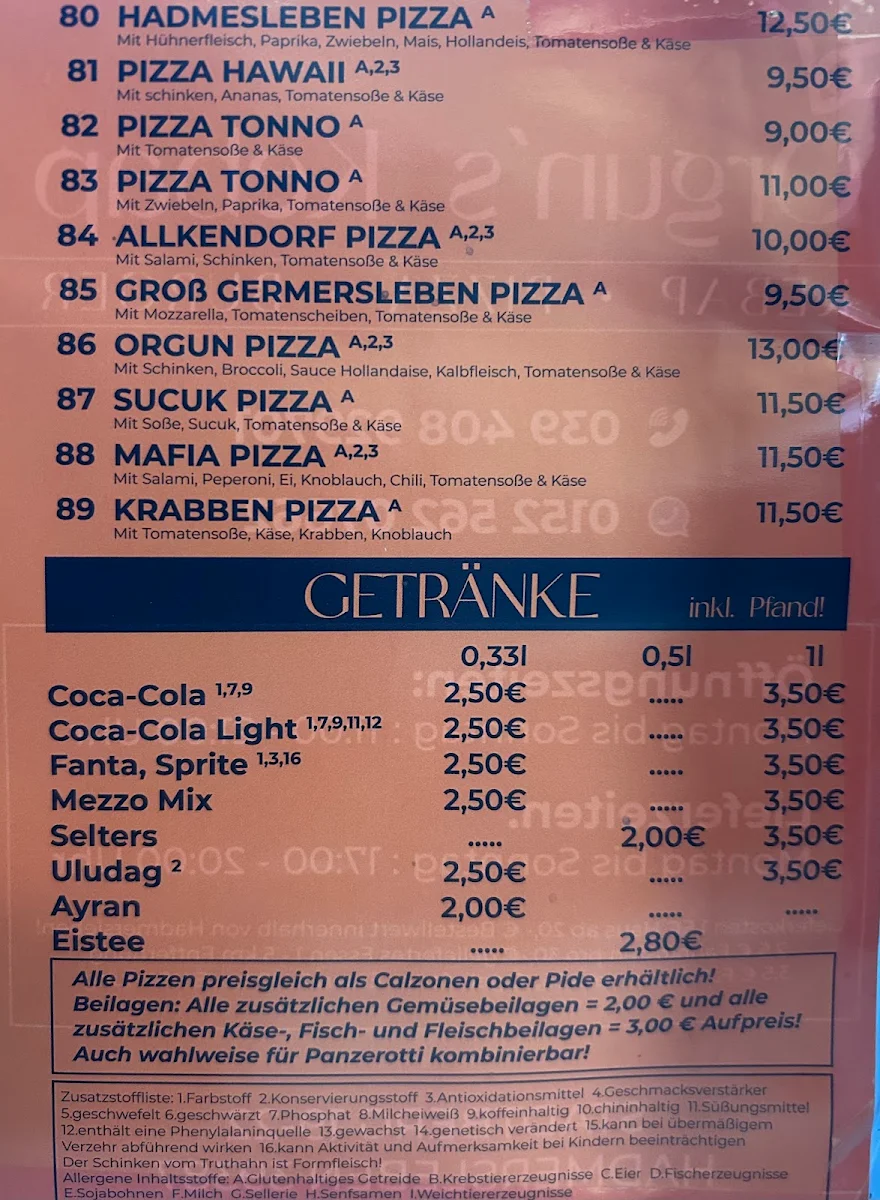 Speisekarte photo 8
