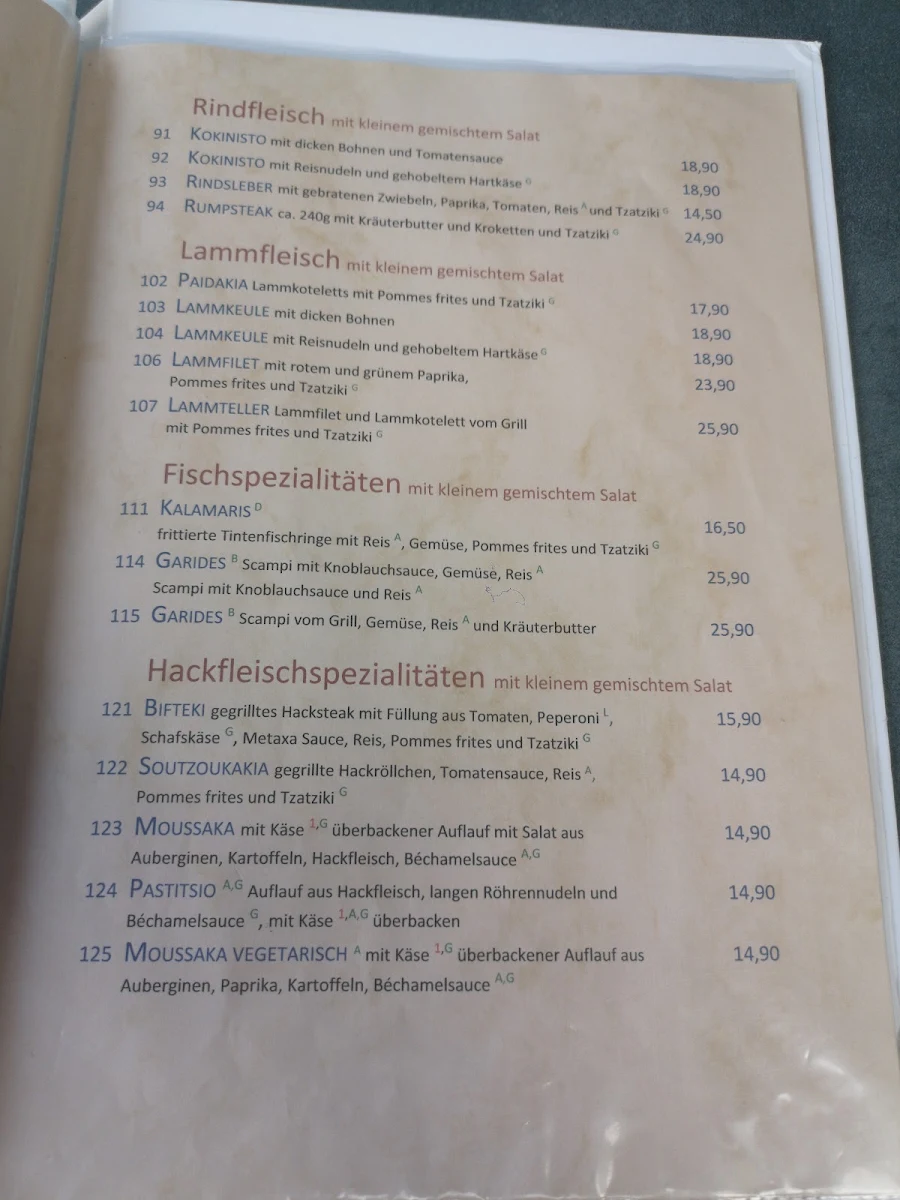Speisekarte photo 8