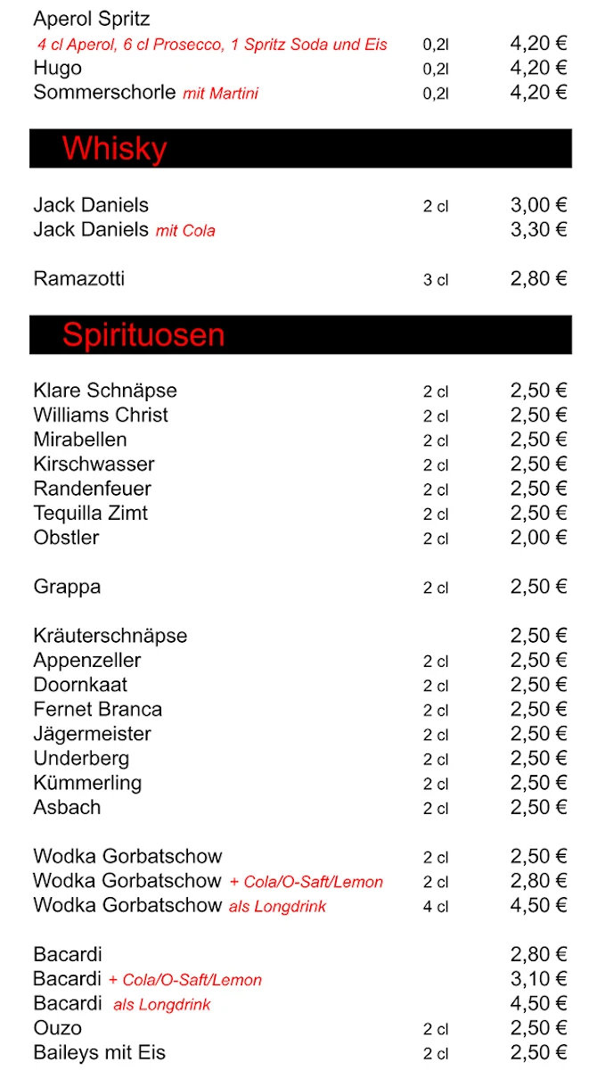 Speisekarte photo 6