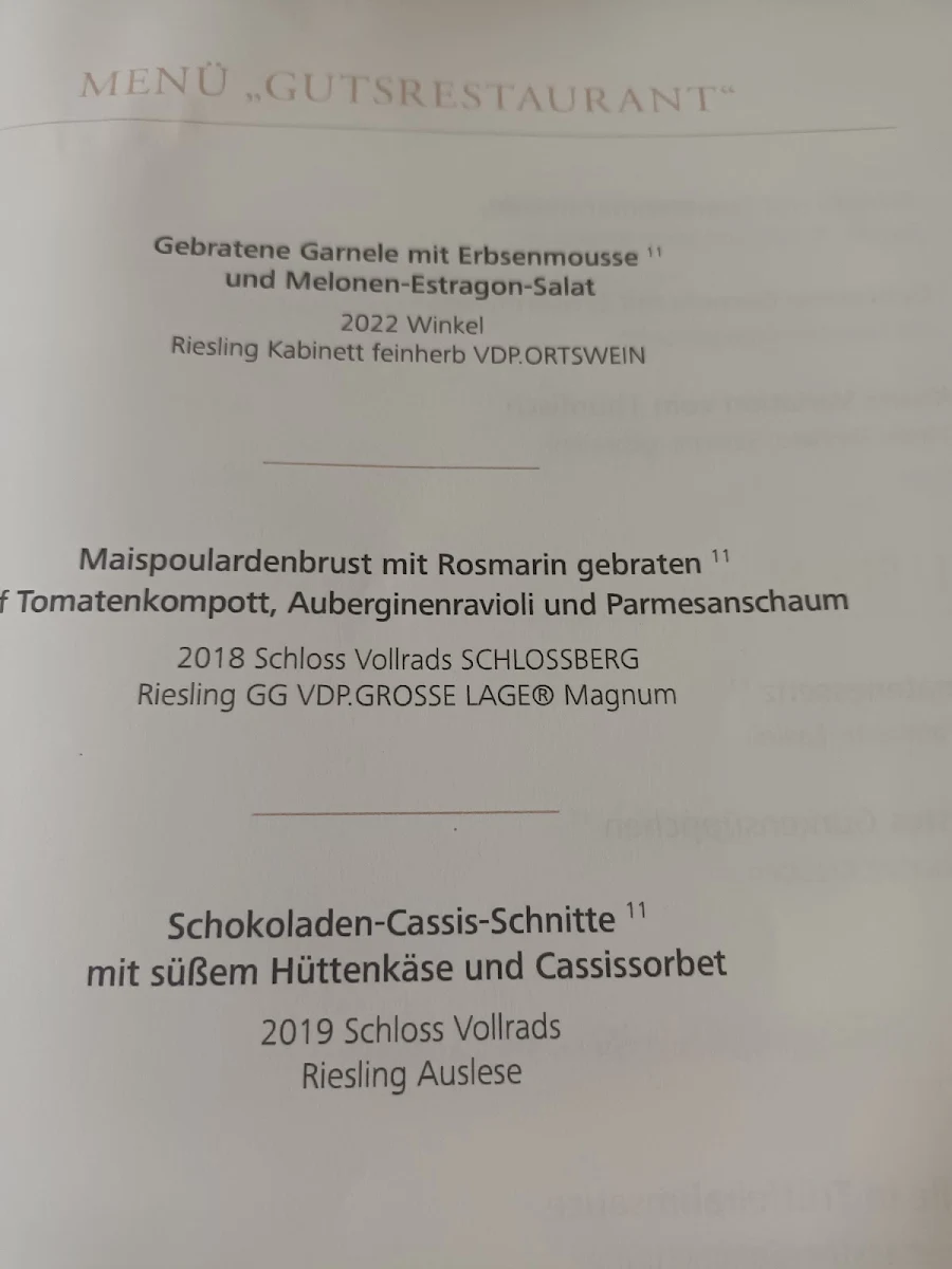 Speisekarte photo 1