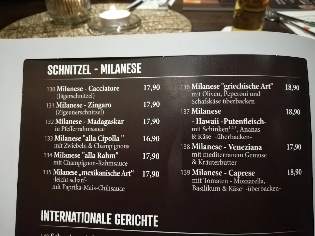 Speisekarte photo 2