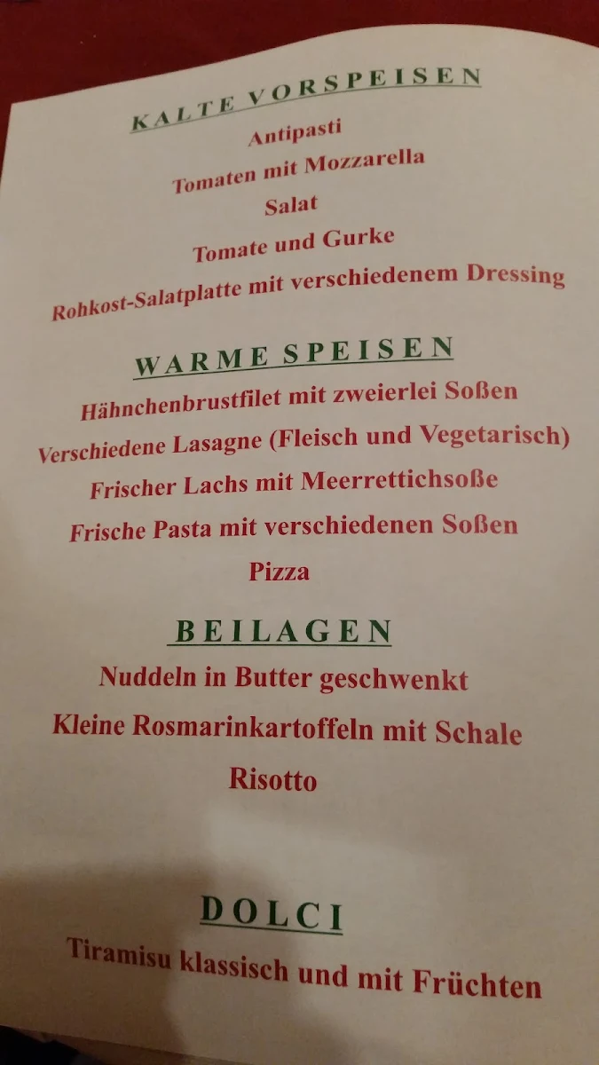 Speisekarte photo 1