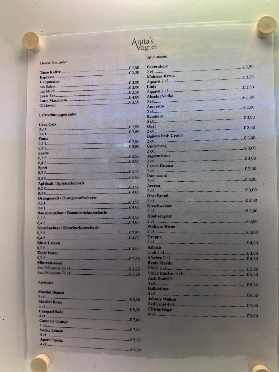 Speisekarte photo 1