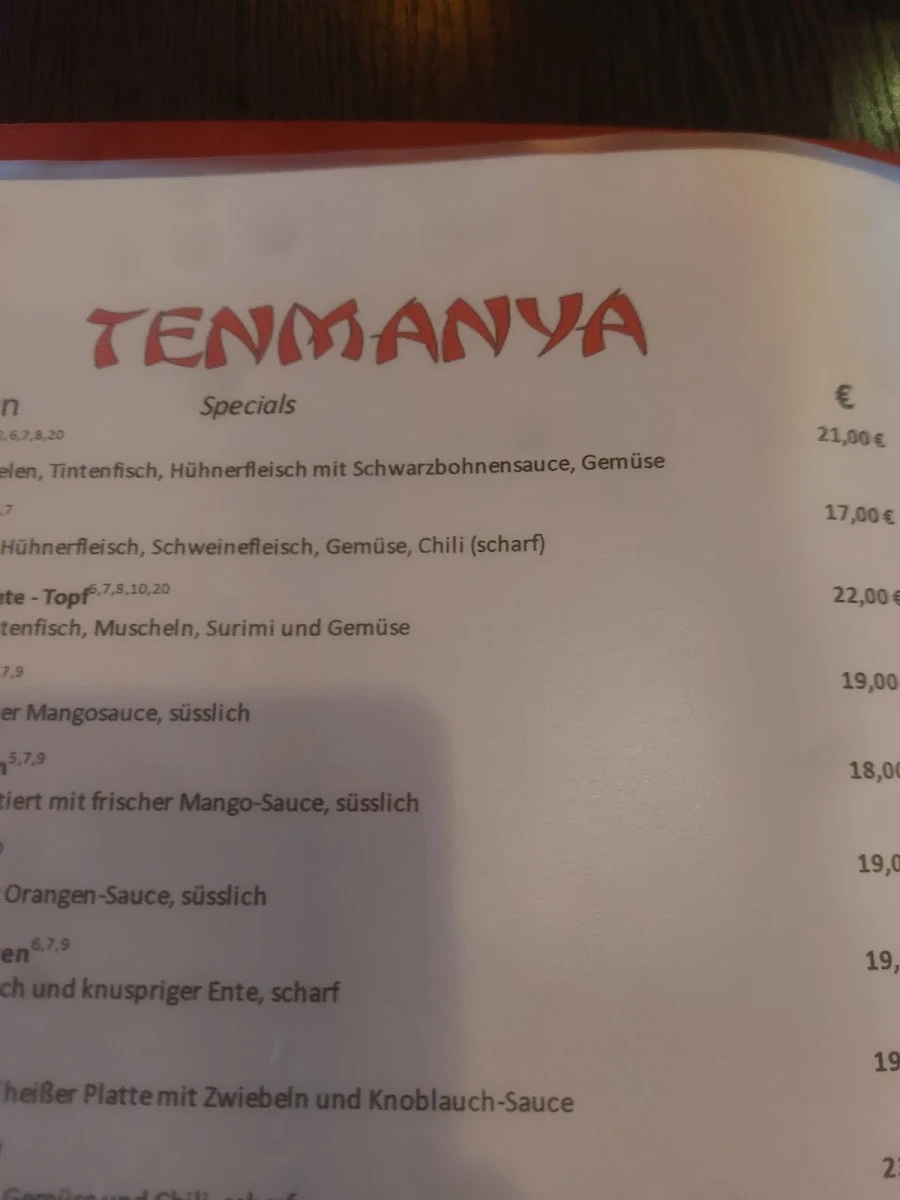 Speisekarte photo 8