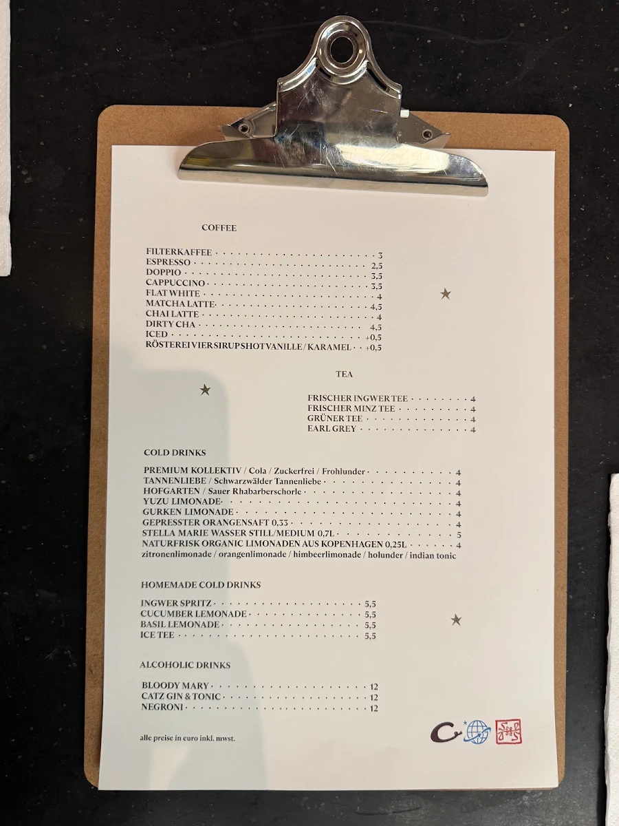 Speisekarte photo 1