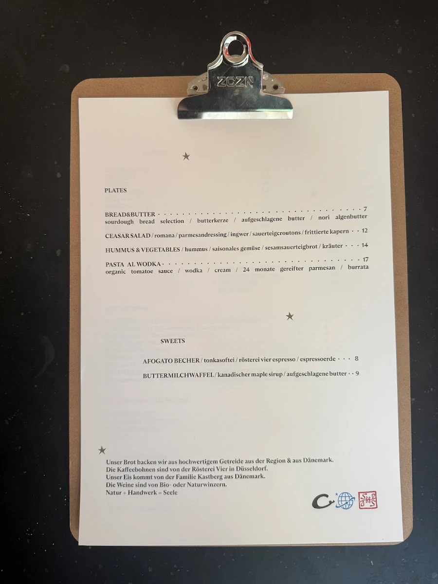 Speisekarte photo 3