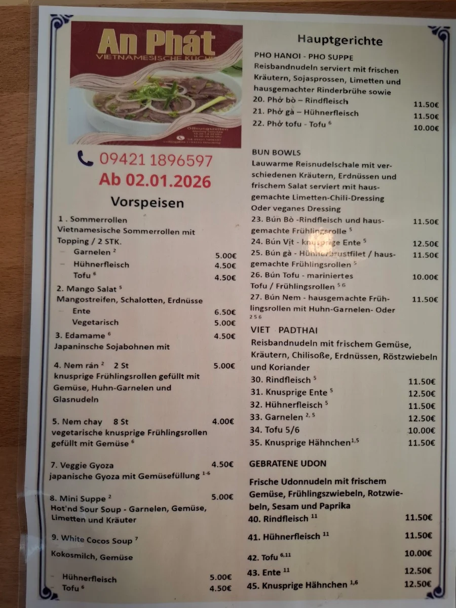 Speisekarte photo 3