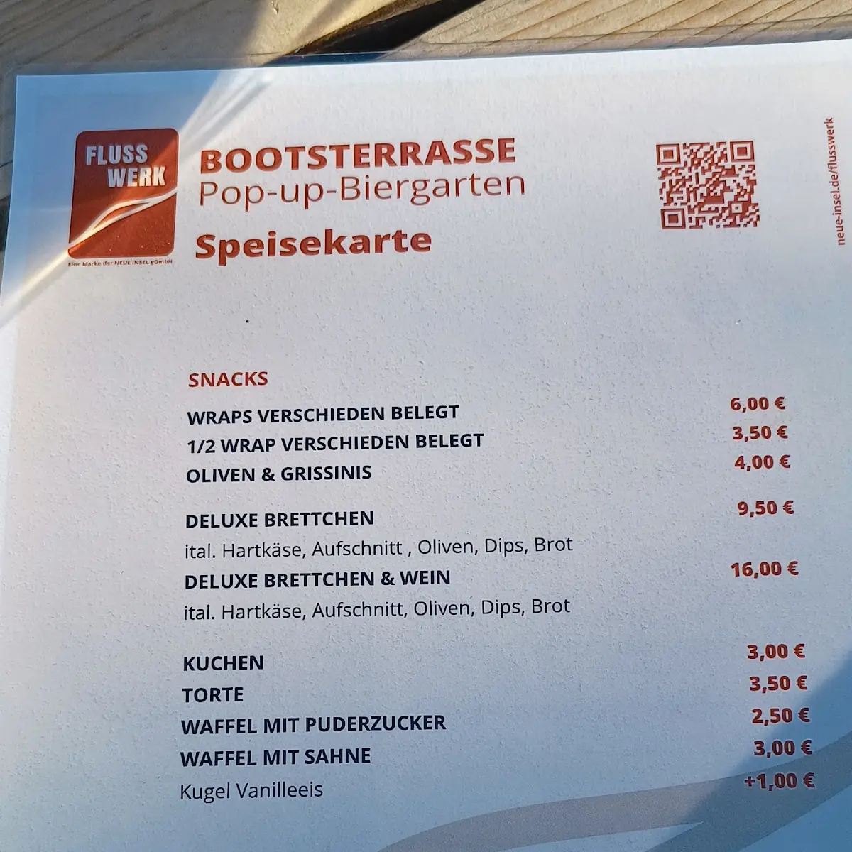 Speisekarte photo 1