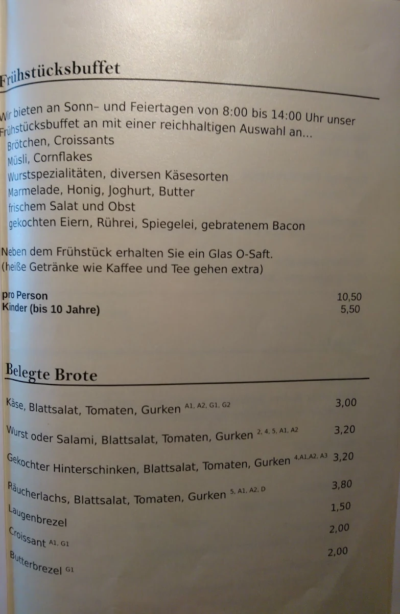 Speisekarte photo 3