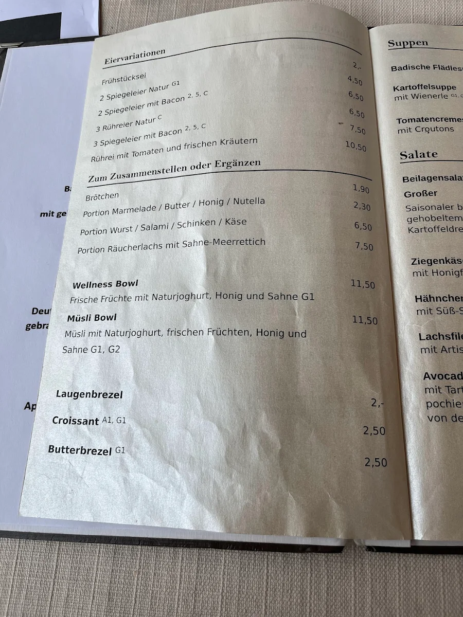 Speisekarte photo 5