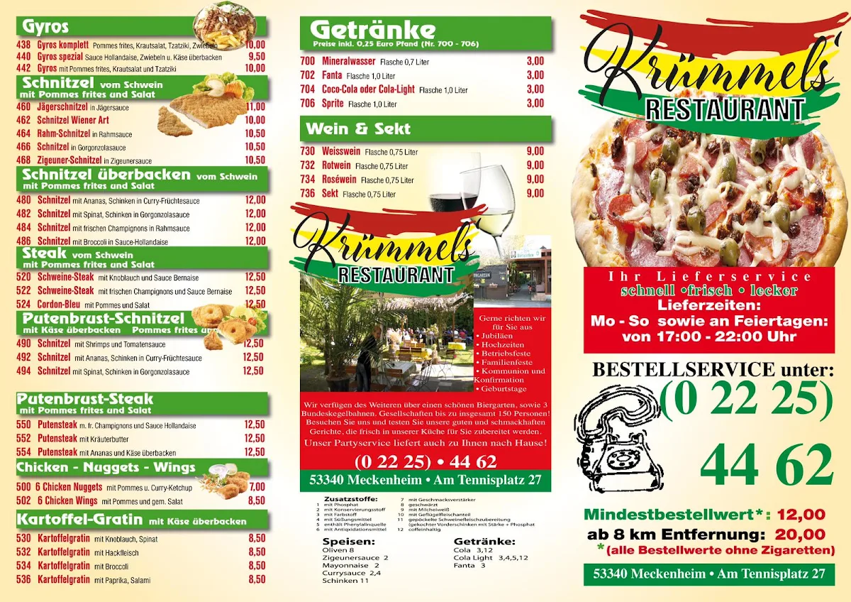 Speisekarte photo 2