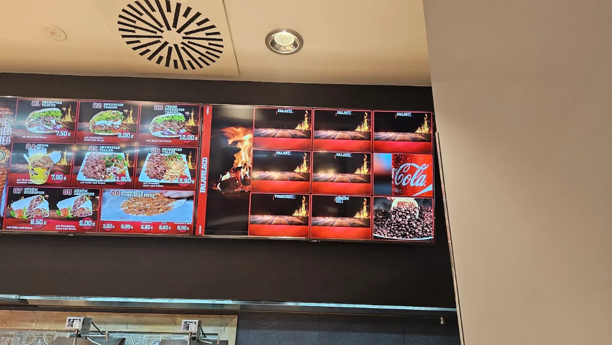 Speisekarte, Kaya Döner