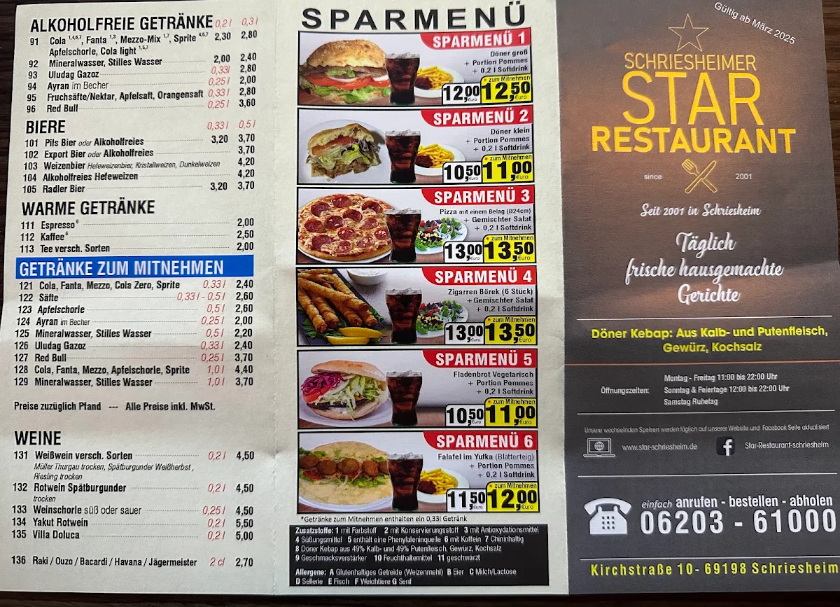 Speisekarte photo 2
