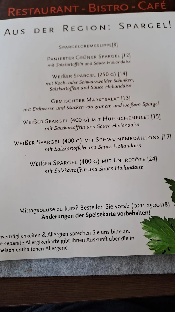 Speisekarte photo 8