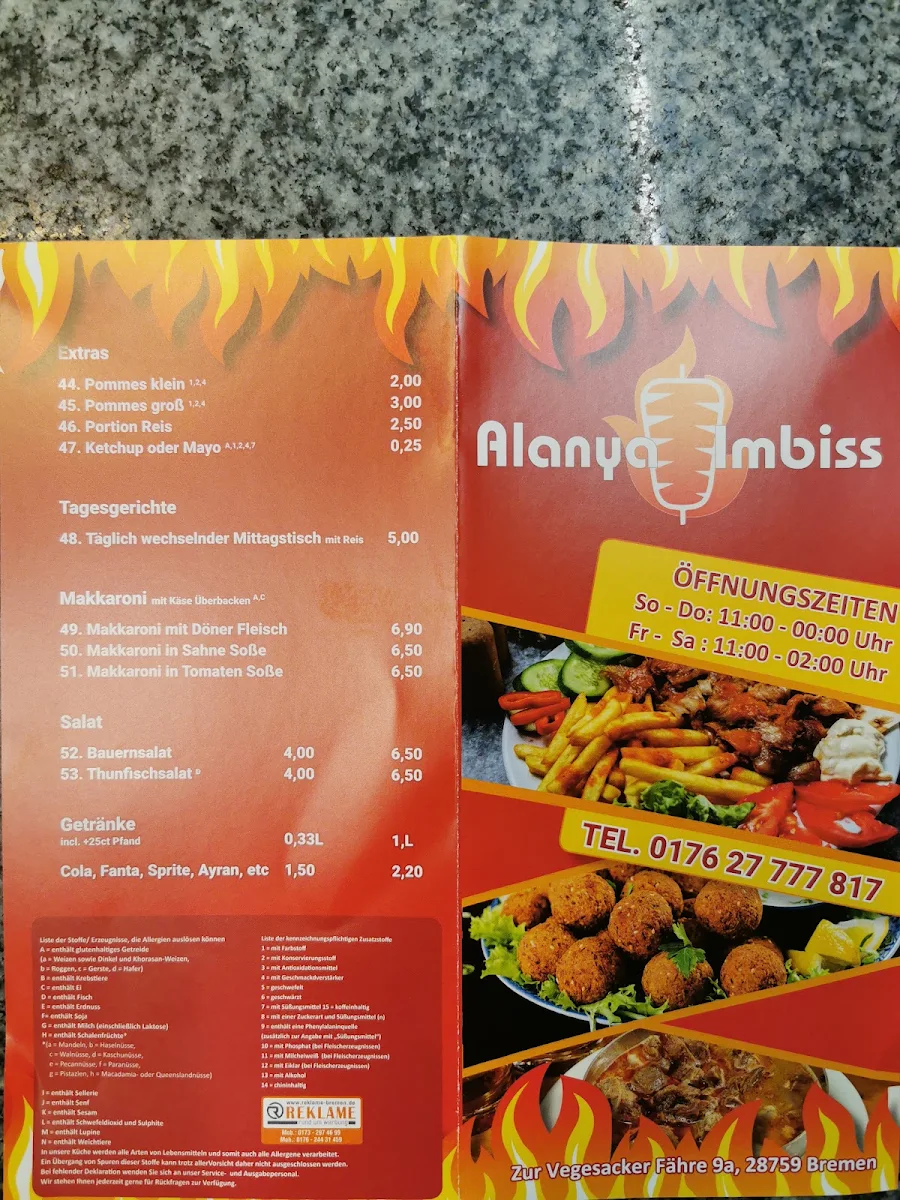 Speisekarte photo 2