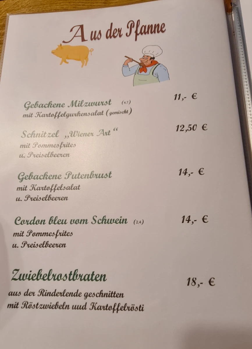 Speisekarte photo 3