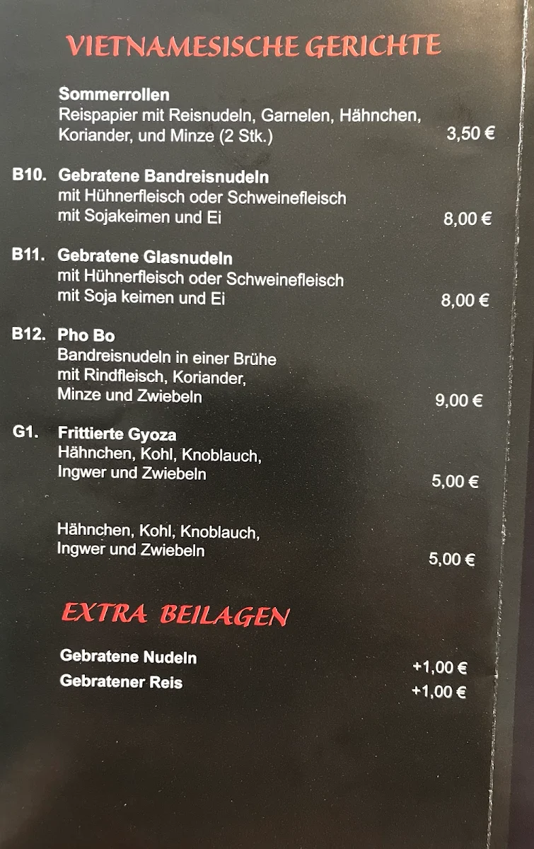 Speisekarte photo 2