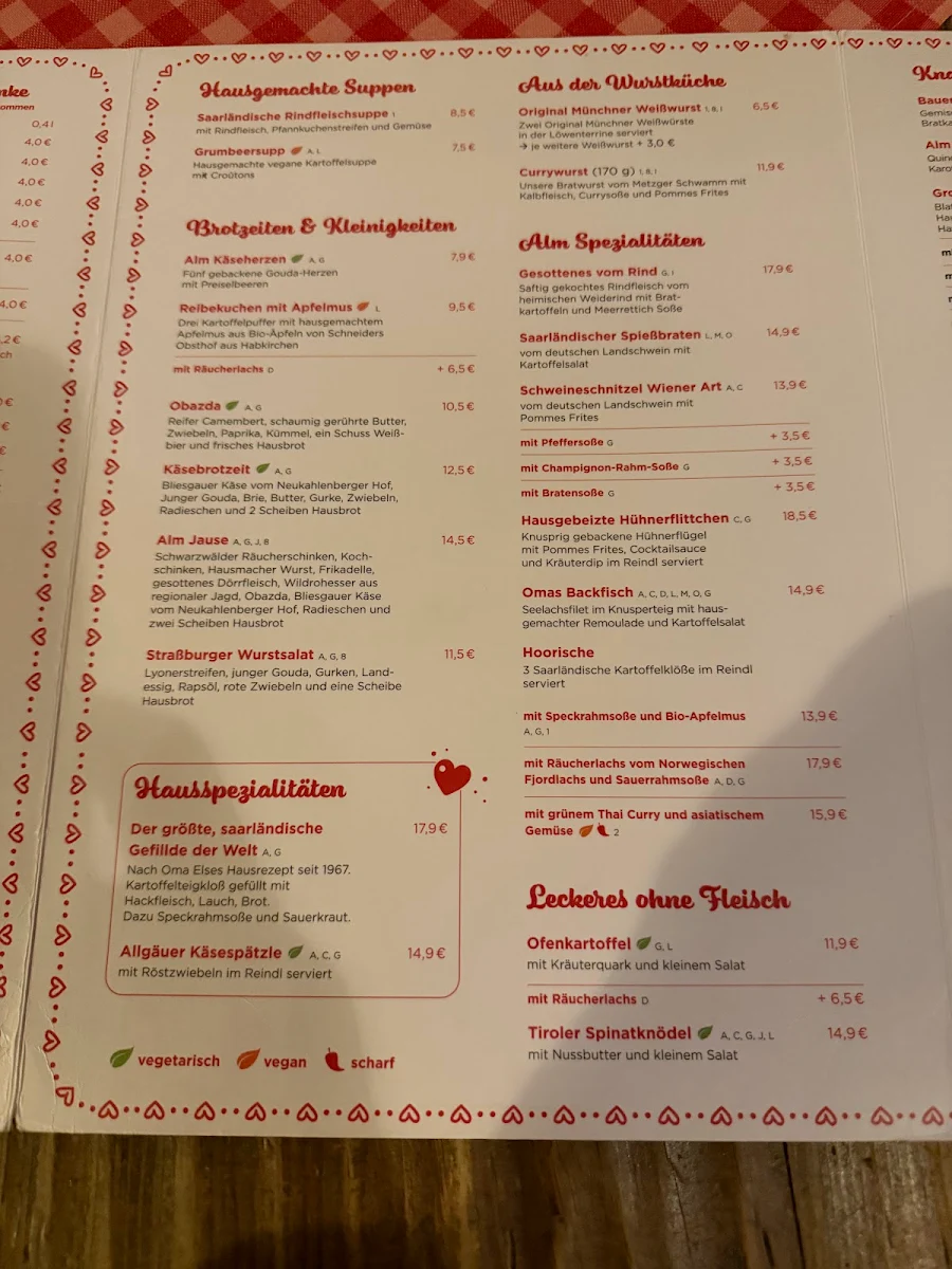 Speisekarte photo 1